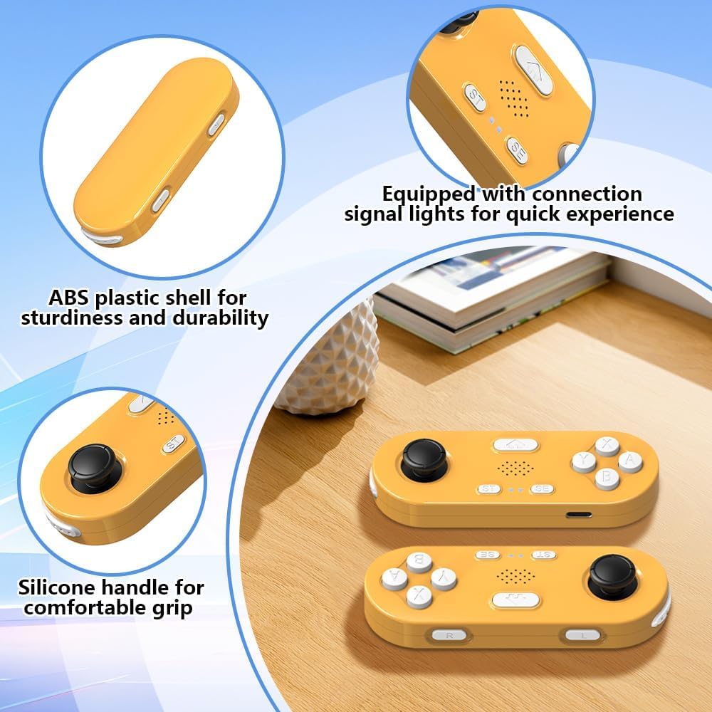 TV Game Console, Plug and Play Video Games for TV Built-in 200, Wireless Gamepad Somatosensory Control, Great for Gifts, Kid & Families Interactive, Gaming Nights, Parties and Playdates